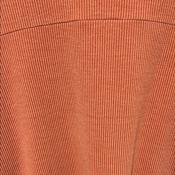 Peach Love California Terracotta Ribbed Shacket - Picture 6 of 8